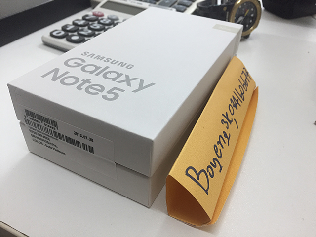ภาพสินค้า Samsung Galaxy Note5 ครบยกกล่อง แต่ตัวนี้ขายแล้ว