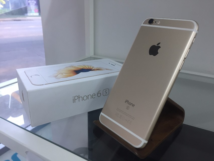 ภาพสินค้า  - iphone 6s 64gb สีทอง อปกครบ เครื่องไทย